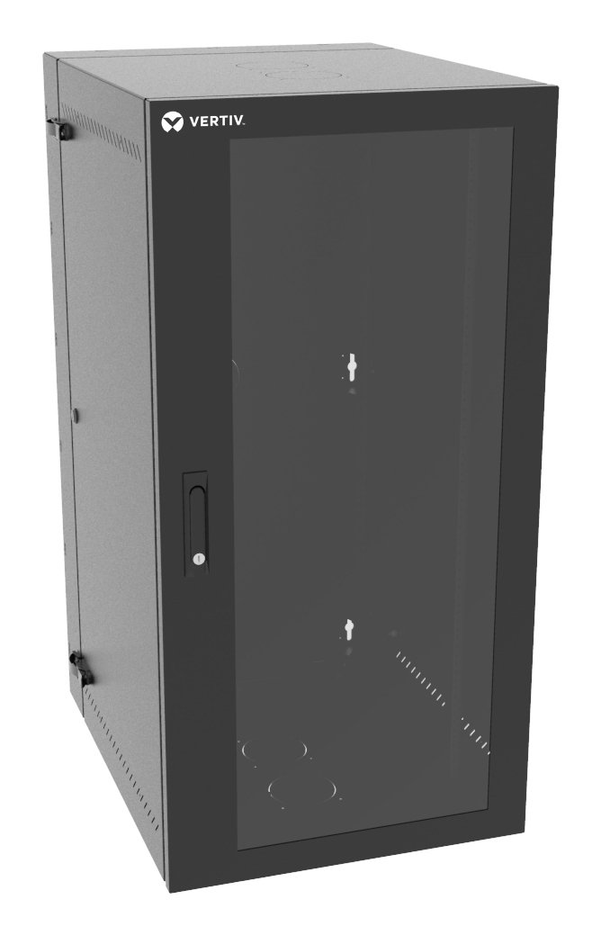VERTIV-RACKS Vertiv Liebert Rack 25U 4 Post | Vertical | Wall Mount | 1219.2mmx457.2mmx533.4mm VR1020