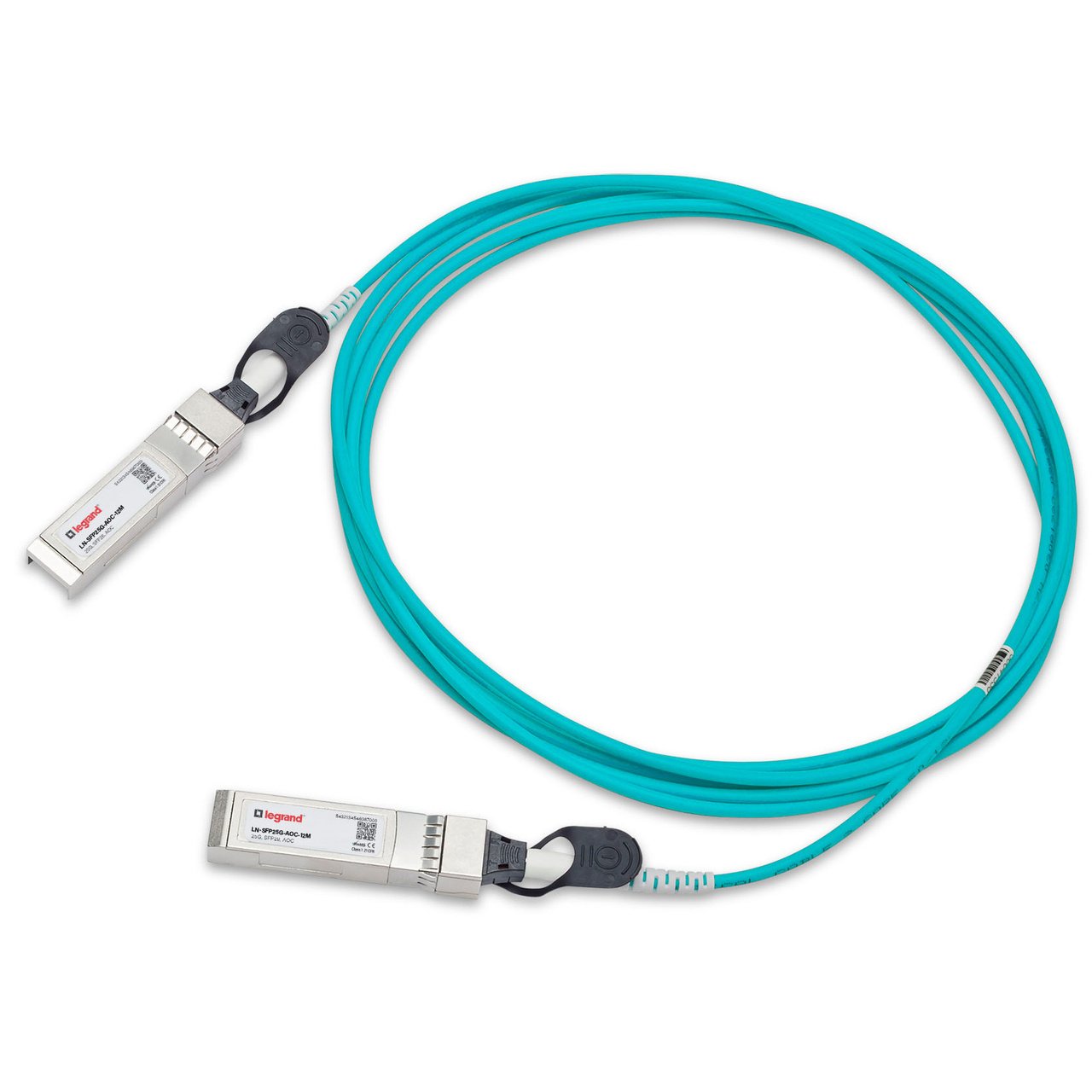 LEGRAND - APPROVED LN-SFP25G-AOC-12M InfiniBand/fibre optic cable SFP28 Aqua colour