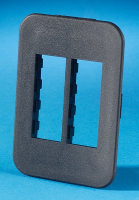 LEGRAND - DATA 40300576-00 wall plate/switch cover Black