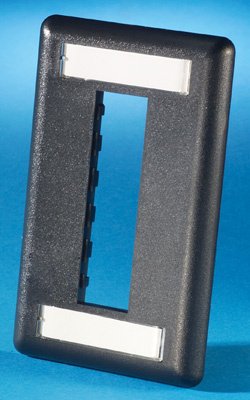 LEGRAND - DATA 40300547-00 wall plate/switch cover Black