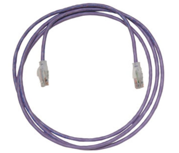 LEGRAND - DATA MC5E09-07 networking cable Purple 2.7 m Cat6 Round