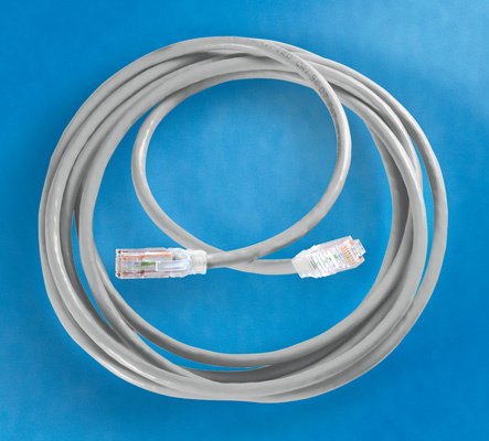 LEGRAND - DATA Clarity CAT5E Modular Patch Cord, 25 ft, Gray MC5E25-08