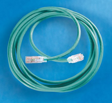 LEGRAND - DATA Clarity CAT5E Modular Patch Cord, 14 ft, Blue MC5E14-06