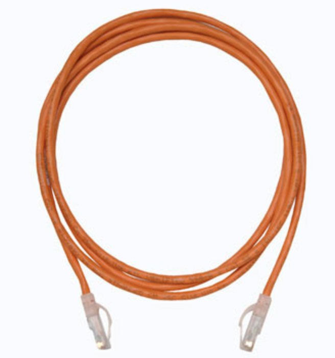 LEGRAND - DATA MC5E15-03 networking cable Orange 4.5 m Cat5e Round