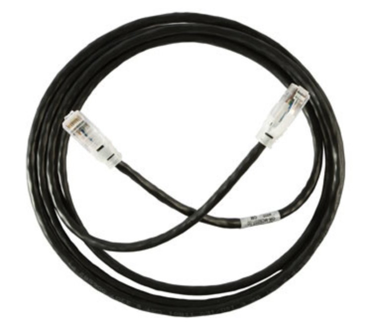 LEGRAND - DATA MC5E20-00 networking cable Black 6 m Cat5e Round