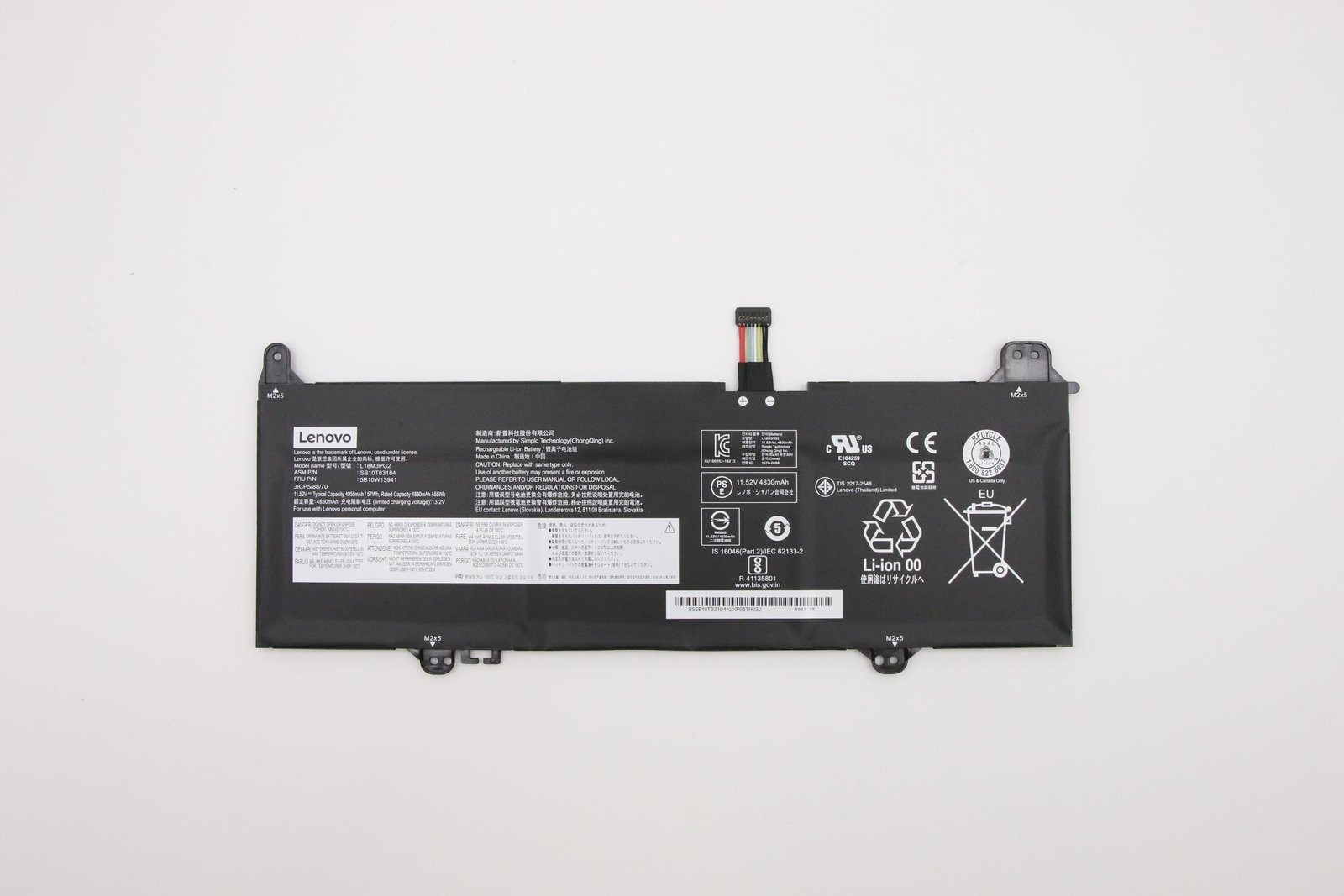 LENOVO DCG SOURCING 5B10W13941 laptop spare part Battery
