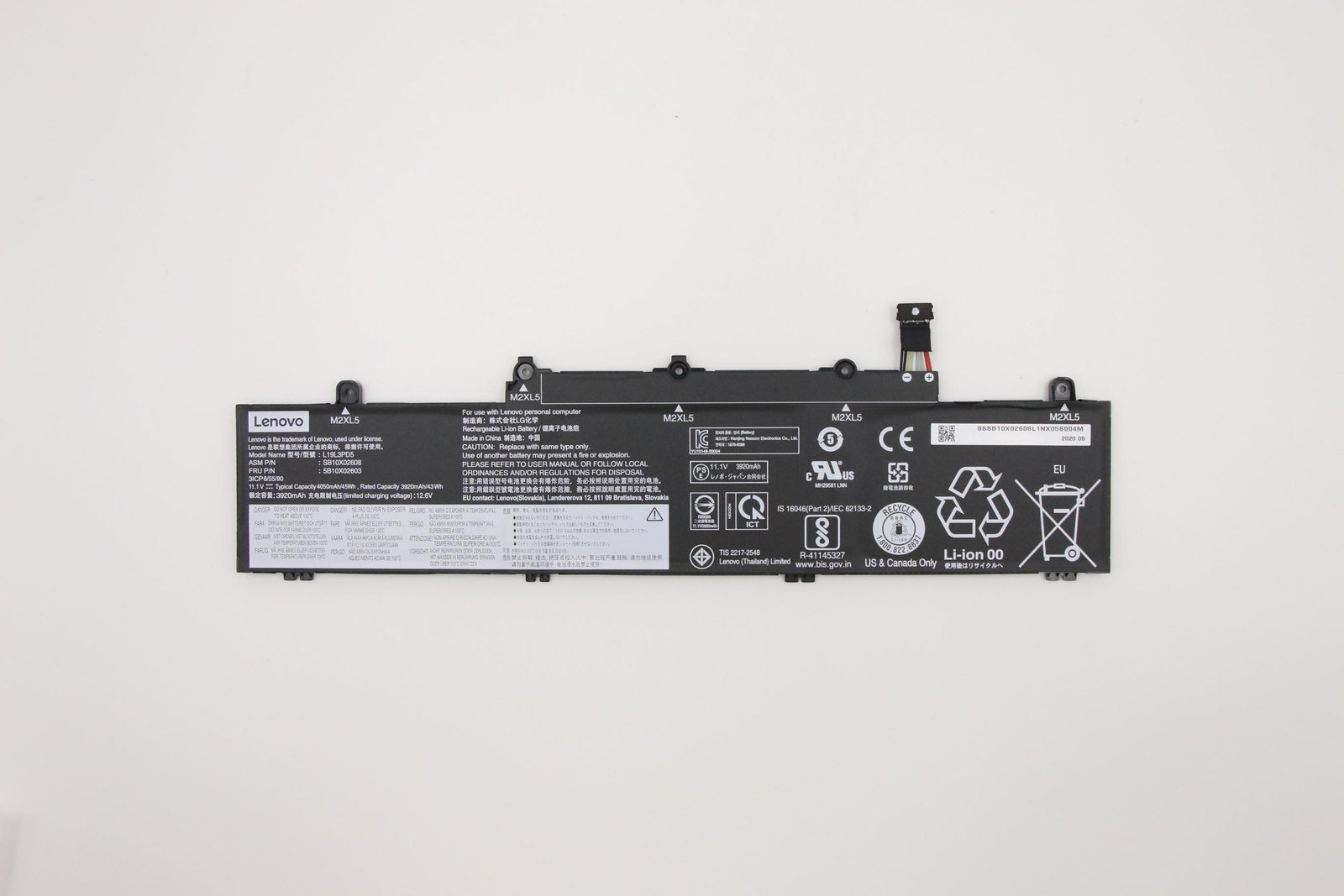 LENOVO DCG SOURCING 5B10X02603 laptop spare part Battery