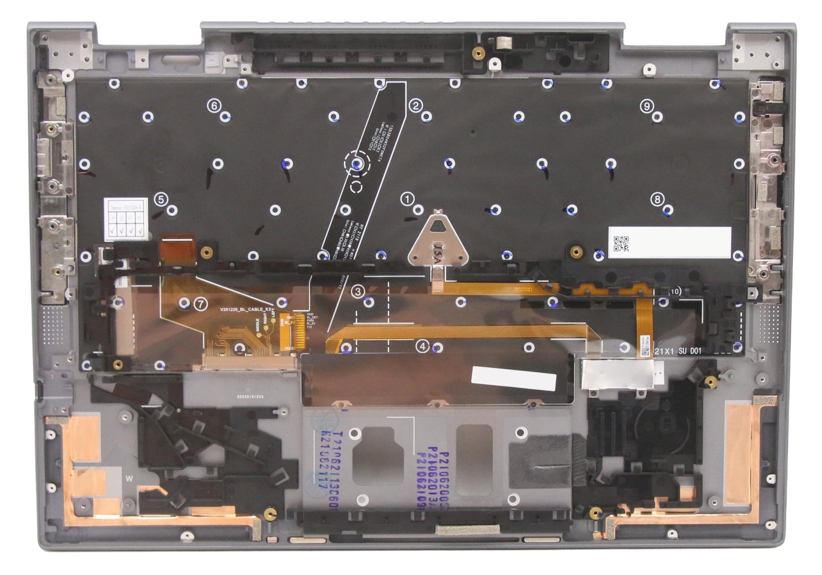 LENOVO DCG SOURCING 5M11C40952 laptop spare part Cover + keyboard