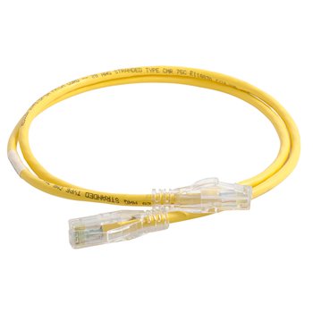 LEGRAND - DATA RDC61007-04 networking cable Yellow 2.13 m Cat6a U/UTP (UTP)