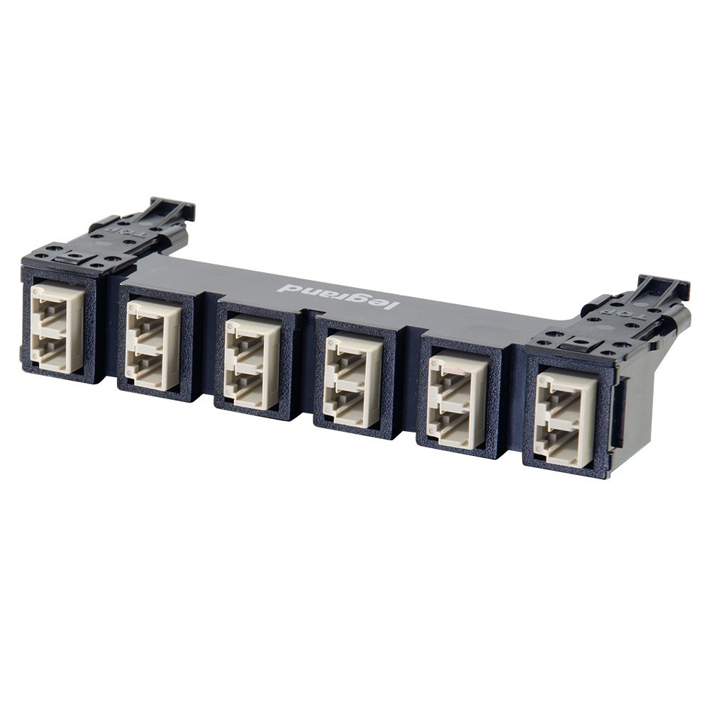 LEGRAND - DATA HD6FM-FLC2CM-00 fibre optic adapter LC Beige, Black