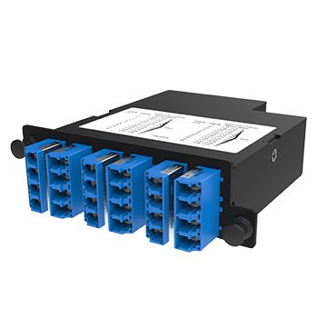 LEGRAND - DATA LM4-LC24J-2A2UN fibre optic adapter LC/MTP Black, Blue
