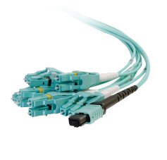 LEGRAND - DATA 31331 InfiniBand/fibre optic cable 2 m MPO 4x LC MTP Aqua colour