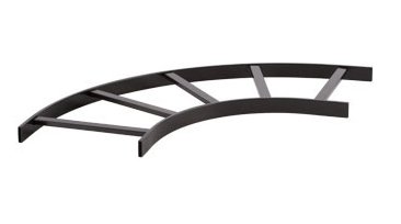 LEGRAND - DATA TRTHR-18B cable tray Curve Black