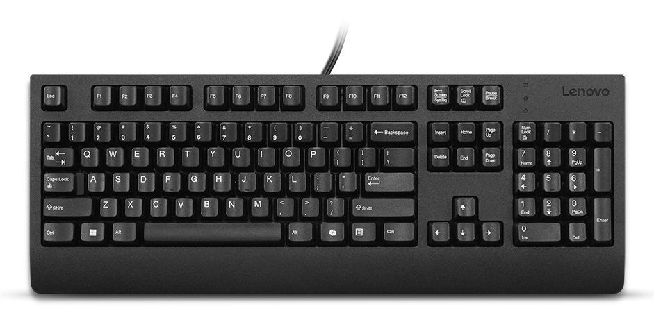 LENOVO OPTIONS Preferred Pro II keyboard Home/Office USB US English Black 4Y41R64616