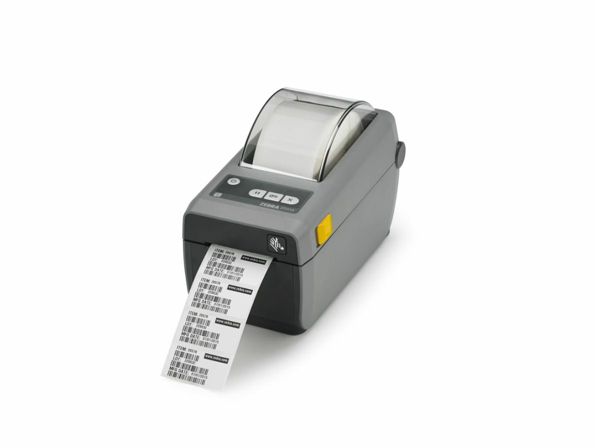 ZEBRA - SOURCING ZD410 label printer Direct thermal 203 x DPI 152 mm/sec Wired & Wireless Bluetooth ZD41022-D0EM00EZ