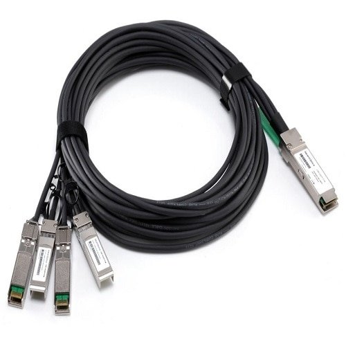 DELL SOURCING - NEW 470-AAWU InfiniBand/fibre optic cable 7 m QSFP+ 4x SFP+ Black