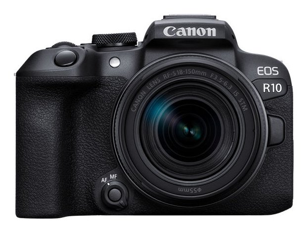 CANON-PHOTO VIDEO Canon R10 RF-S18-150mm F3.5-6.3 IS STM MILC 24.2 MP CMOS 6000 x 4000 pixels Black 5331C016