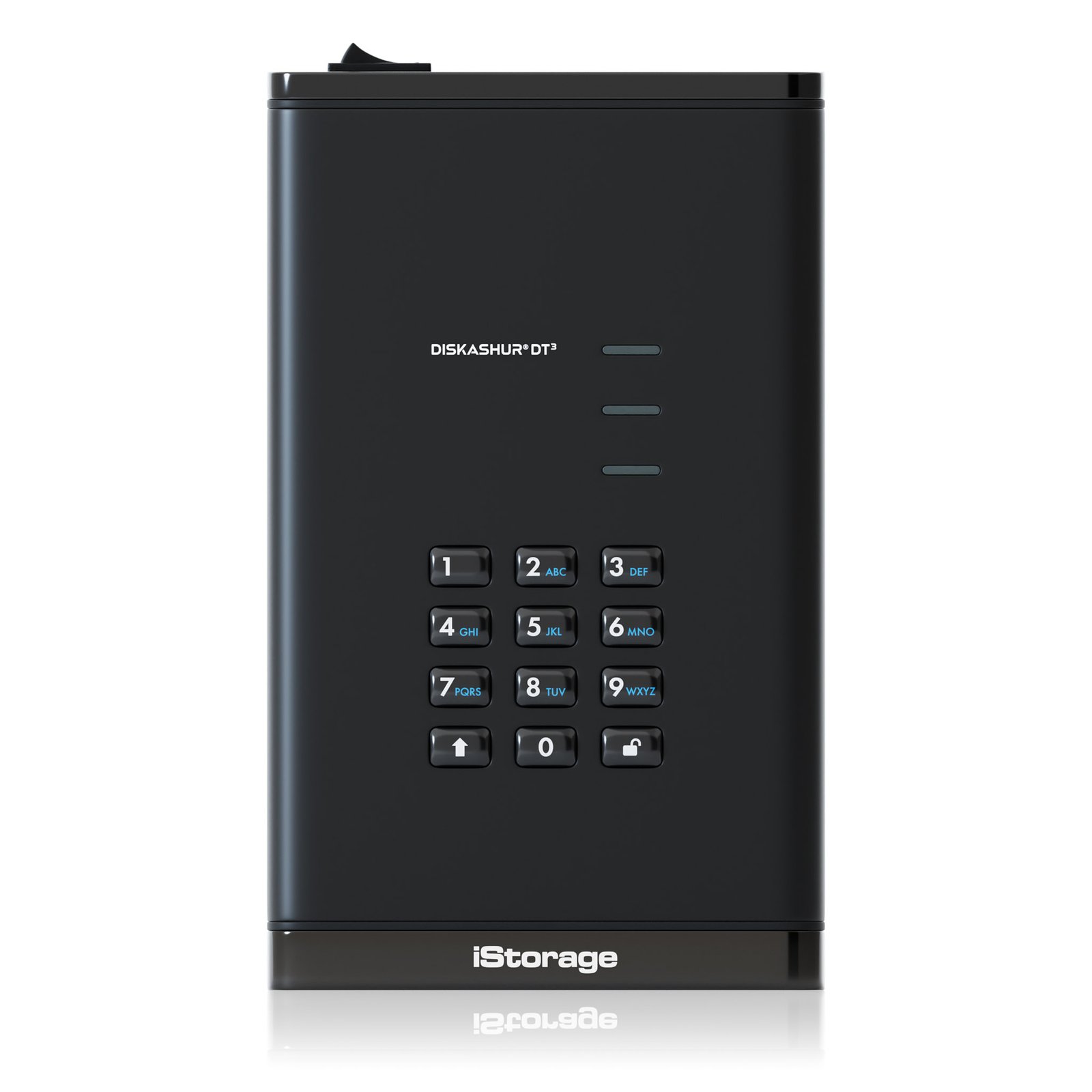 KANGURU SOLUTIONS iStorage diskAshur DT³ HDD 2TB | Secure Portable Desktop Drive |FIPS 140-3 Level IS-DT3-256-2000-F