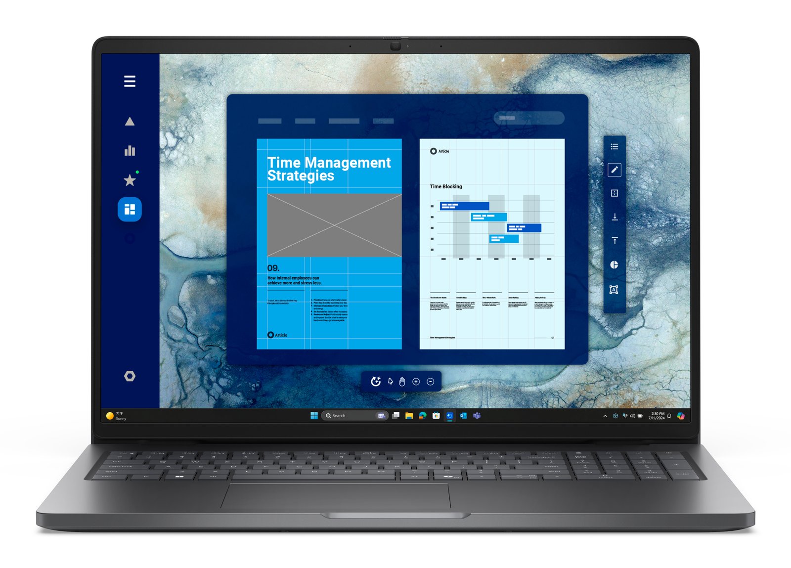 DELL NOTEBOOKS Pro 16 PC16250 Intel Core 7 150U Laptop 40.6 cm Touchscreen Full HD+ GB DDR5-SDRAM 5PRNR