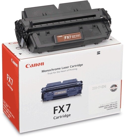 CANON LASER - CONSUMABLES FX-7 Black toner cartridge Original 7621A001