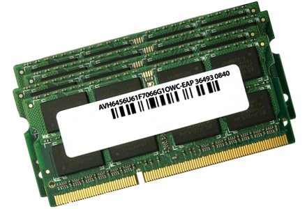 HP INC. - CTO 16GB (4x4GB) PC3-12800 memory module DDR3 204-pin SO-DIMM D6L96AV