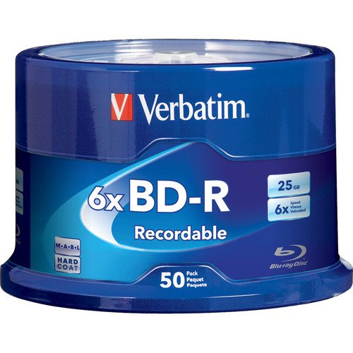 VERBATIM CORPORATION 98397 blank Blu-Ray disc BD-R 25 GB 50 pc(s)