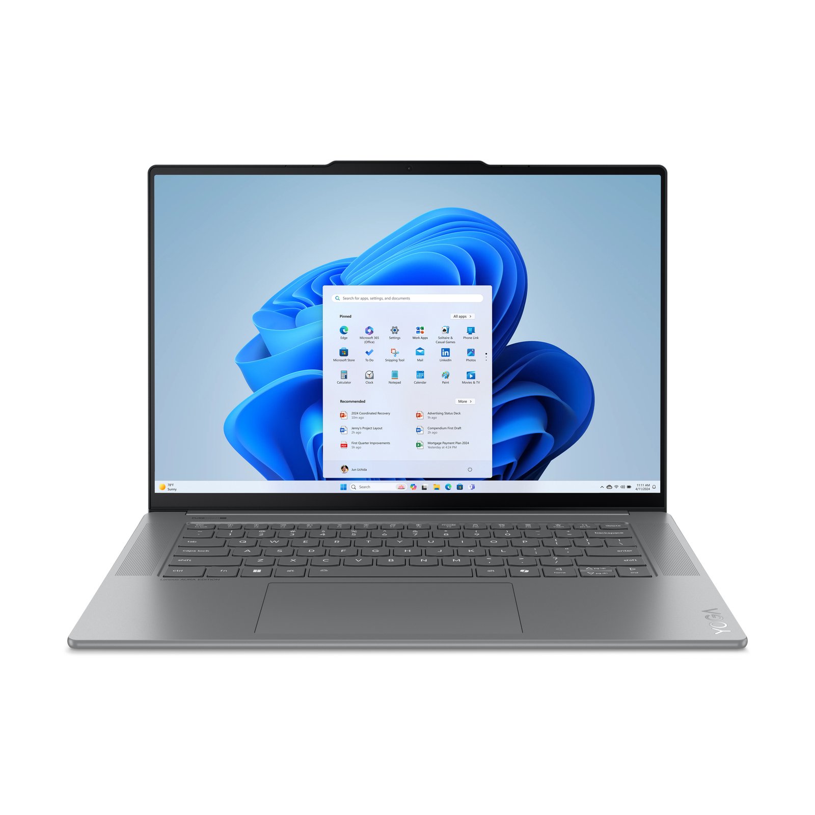 LENOVO IDEAPAD AND IDEACENTRE Yoga Slim 7 15ILL9 Copilot+ PC Intel Core Ultra 258V Laptop 38.9 cm 83HM002WUS