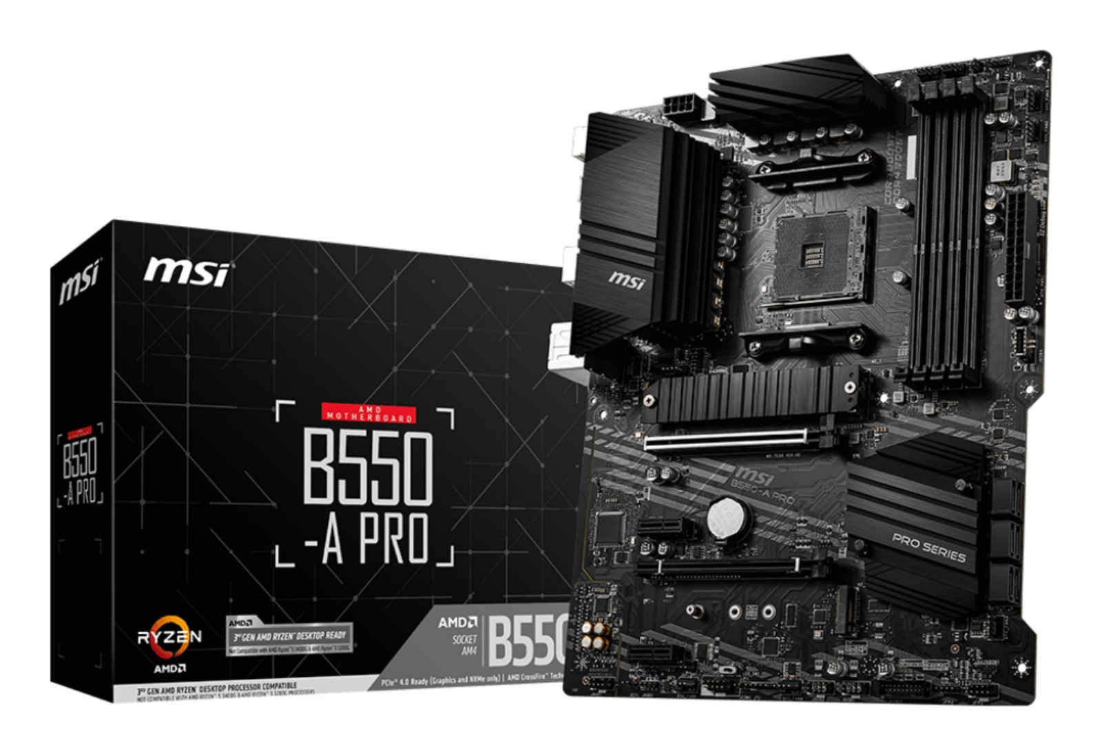 MSI SOURCING B550-A PRO motherboard AMD B550 Socket AM4 ATX B550APRO