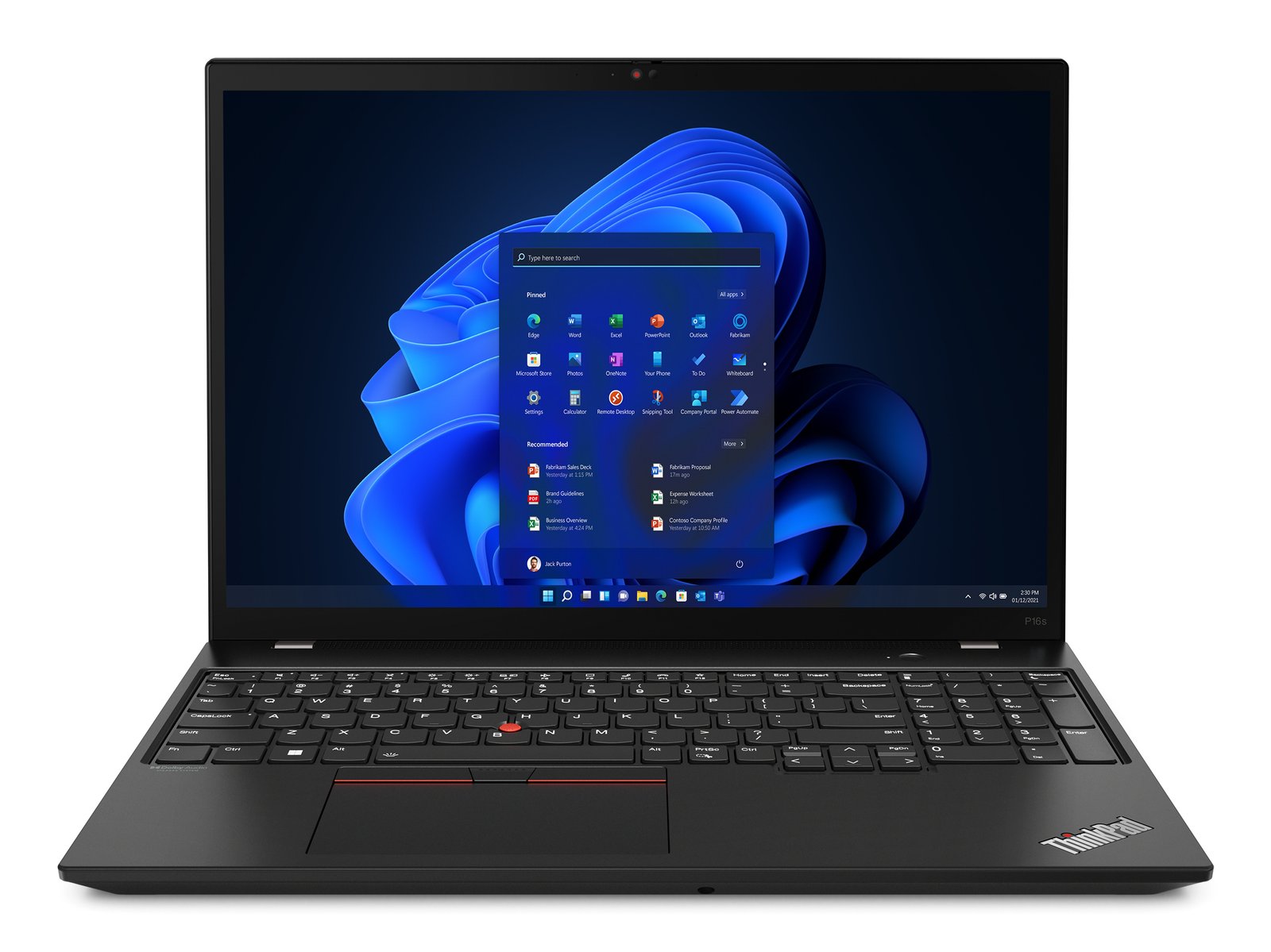 LENOVO TOPSELLER WORKSTATION ThinkPad P16s Gen 2 (AMD) Ryzen™ 7 PRO 7840U Mobile 40.6 cm (16") 21K9000XUS