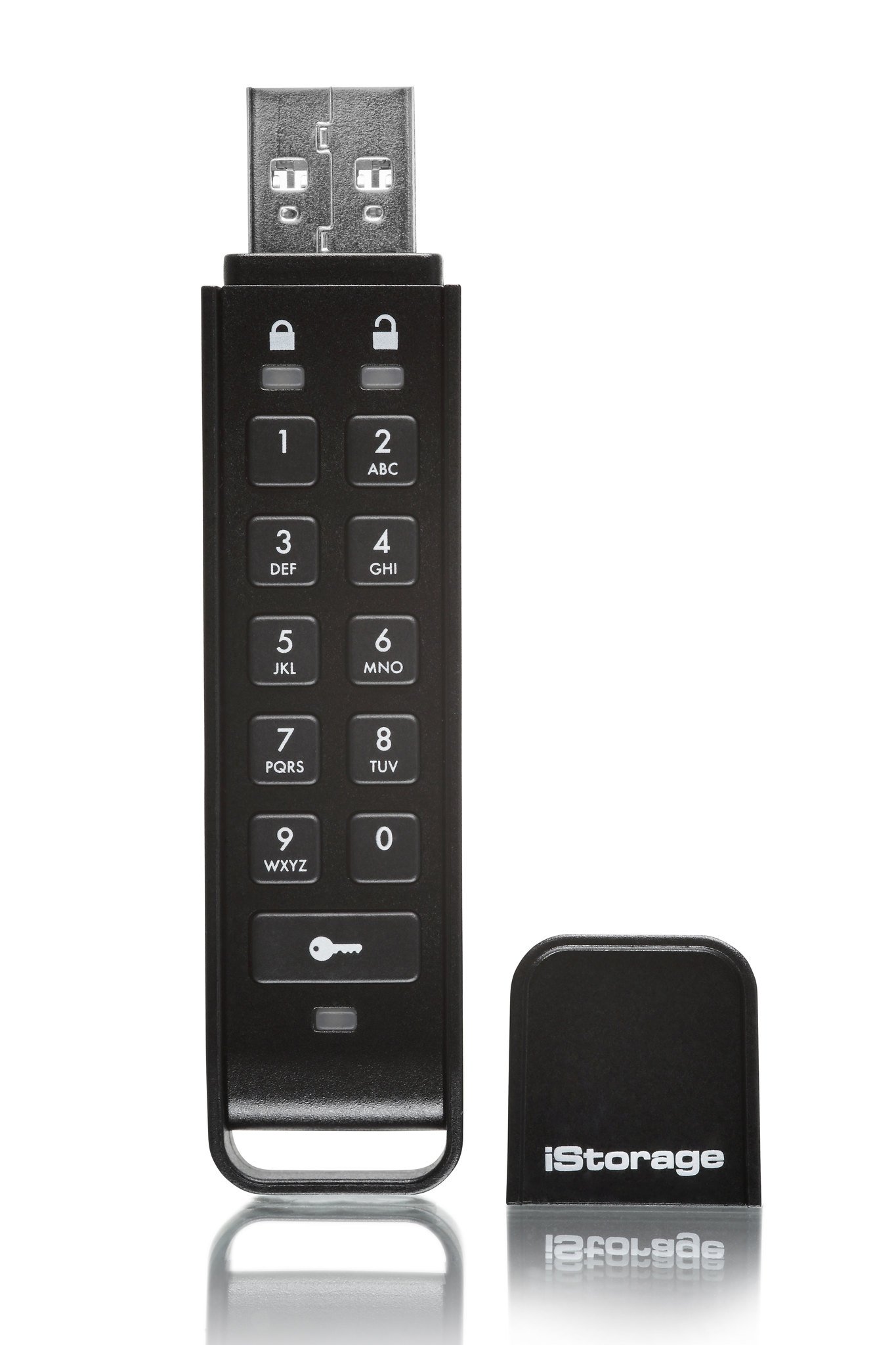 KANGURU SOLUTIONS iStorage datAshur Personal² 8 GB | Secure Flash Drive | AES-XTS 256-bit Hardware IS-FL-DAP3-B-8