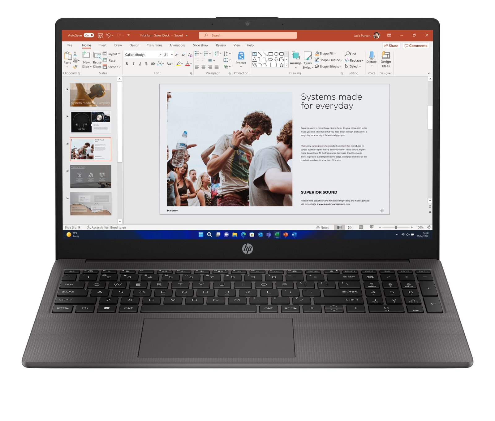 HPI SOURCING - NEW HP 250 G10 Intel® Core™ i5 i5-1334U Laptop 39.6 cm (15.6") Full HD 16 GB B5MF3UA#ABA