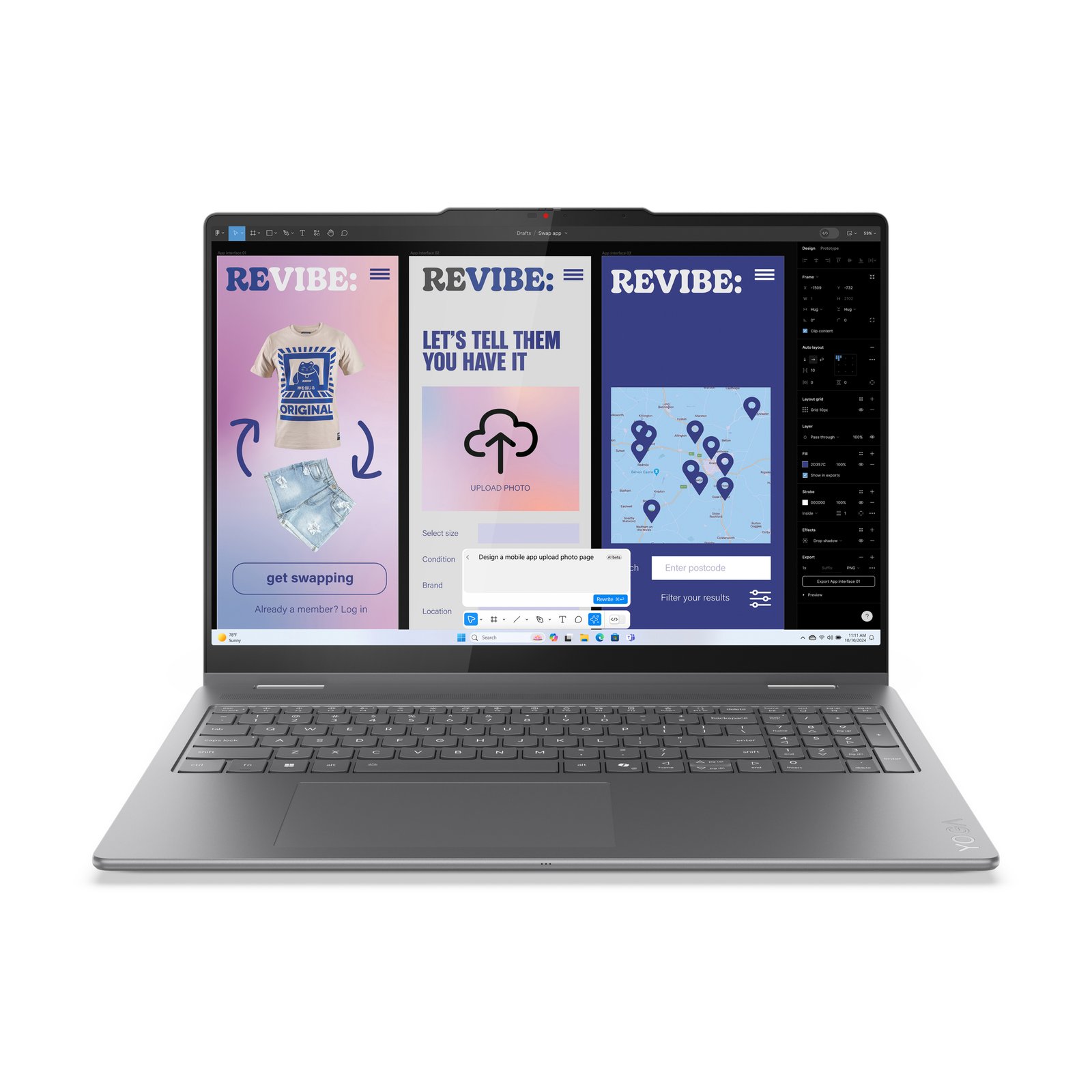 LENOVO DCG SOURCING Yoga 7 2-in-1 16ILL10 Copilot+ PC Intel Core Ultra 256V Hybrid 40.6 cm (16") 83JT0001US