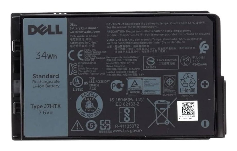DELL SOURCING - NEW Battery Lat 7212 2-Cell 34Whr 2JT7D