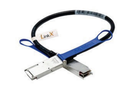 LENOVO DCG SERVER OPTIONS 1m Mellanox QSFP Passive DAC InfiniBand/fibre optic cable Black, Blue 00KF003