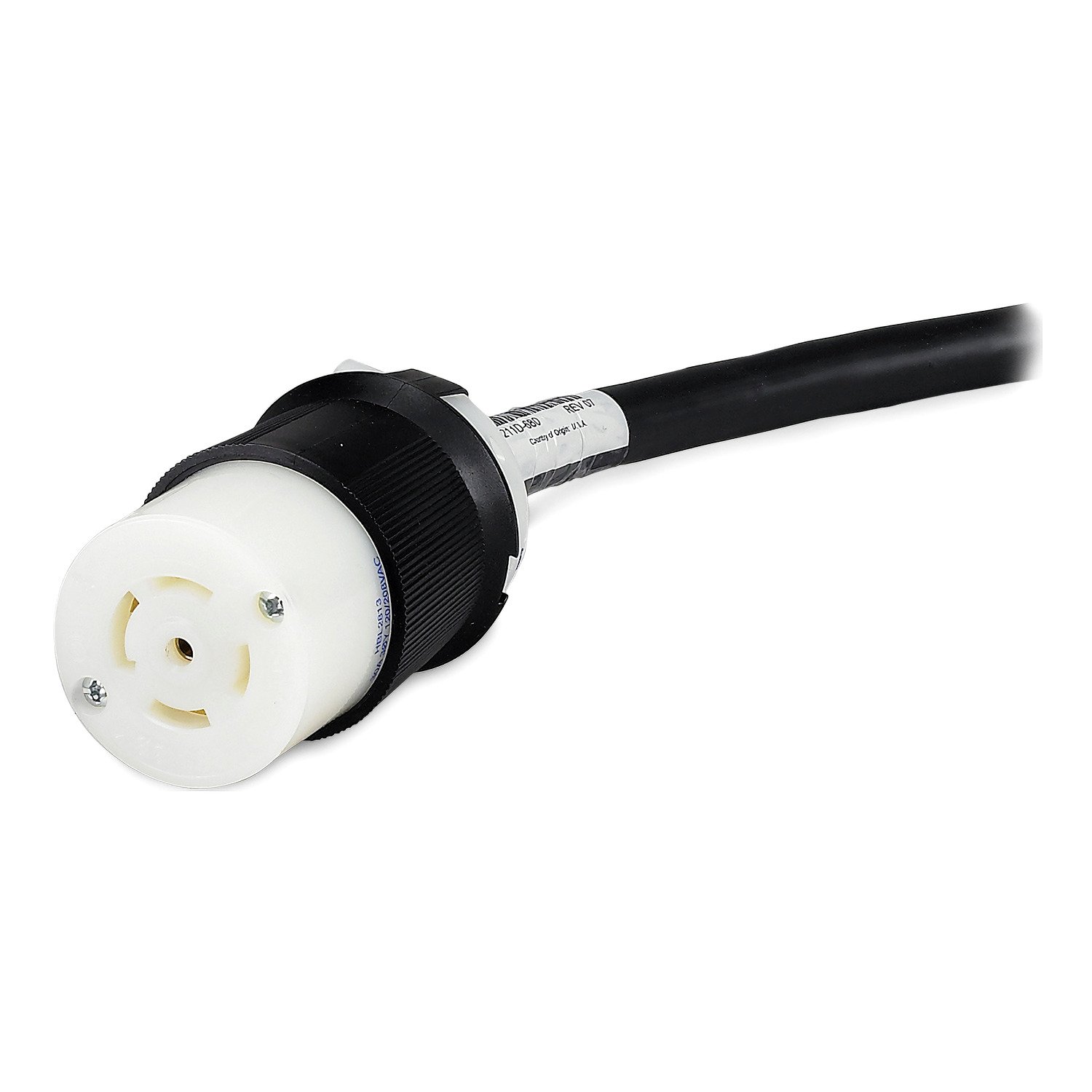 APC by Schneider Electric APC SCHNEIDER ELECT IT DIRECT SHIP PBP4A13L2130F power cable Black, White 0.9 m NEMA L6-30R