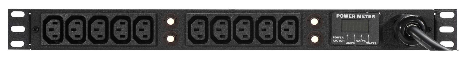 VERTIV-1 PHASE UPS Vertiv VRELCN100-103C13TL6 power distribution unit (PDU) 10 AC outlet(s) Black 38128