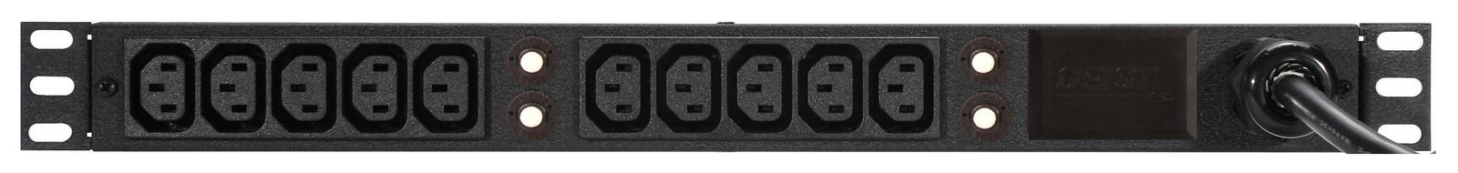 VERTIV-1 PHASE UPS Vertiv VRELN100-103C13TL6 power distribution unit (PDU) 10 AC outlet(s) Black 38139