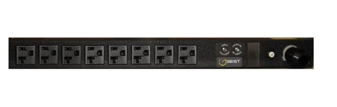 VERTIV-1 PHASE UPS Vertiv VSSL084-102R20TL power distribution unit (PDU) 8 AC outlet(s) Black 38389