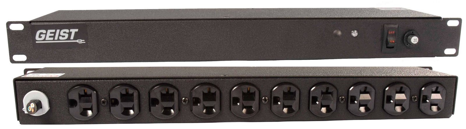 VERTIV-1 PHASE UPS Vertiv Geist BR100-1025TL power distribution unit (PDU) 10 AC outlet(s) 0U Black 29584