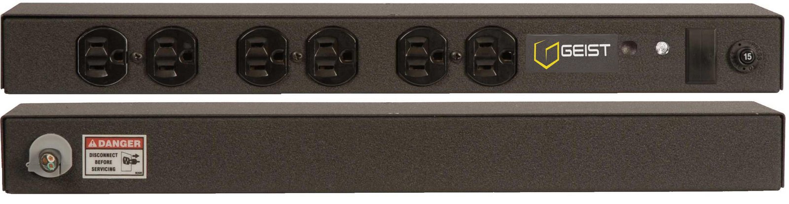 VERTIV-1 PHASE UPS Vertiv Geist BRFN060-10 power distribution unit (PDU) 6 AC outlet(s) 0U Black 27858