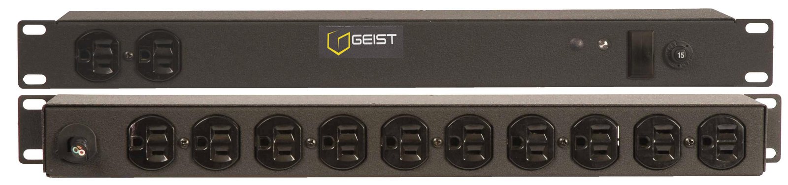 VERTIV-1 PHASE UPS Vertiv Geist BRN120-10 power distribution unit (PDU) 12 AC outlet(s) 0U Black 29050
