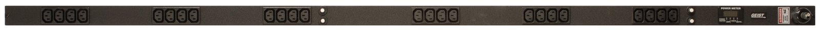 VERTIV-1 PHASE UPS Vertiv VREBCN240-103C13TL6 power distribution unit (PDU) 24 AC outlet(s) Black 27980