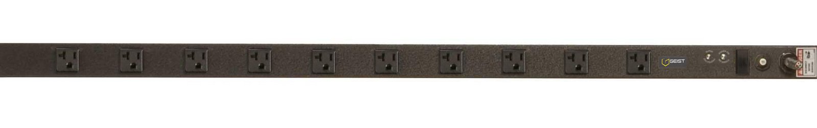 VERTIV-1 PHASE UPS Vertiv VSSAN104-101R15 power distribution unit (PDU) 10 AC outlet(s) Black 13357