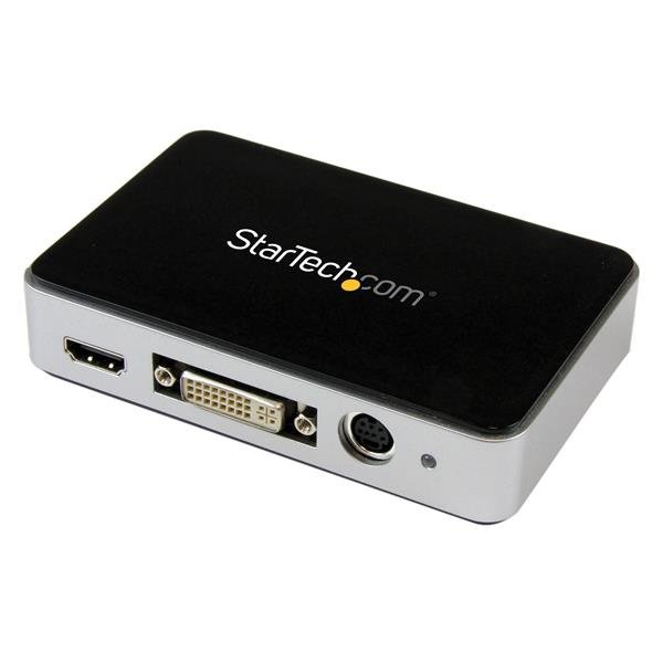 StarTech.com USB 3.0 Video Capture Device - HDMI / DVI / VGA / Component HD Recorder - 1080p 60fps USB3HDCAP