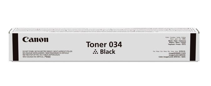 CANON LASER - CONSUMABLES 034 toner cartridge 1 pc(s) Original Black 9454B001