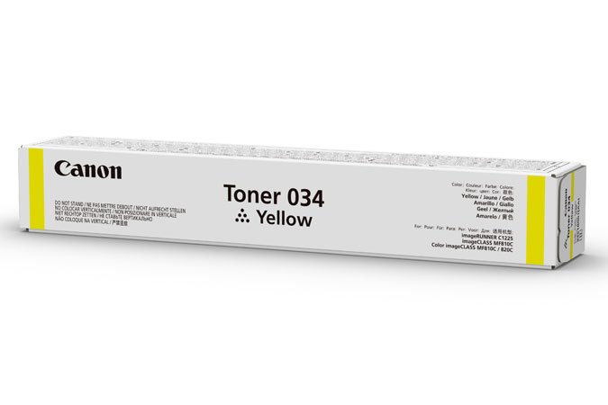 CANON LASER - CONSUMABLES 034 toner cartridge 1 pc(s) Original Yellow 9451B001