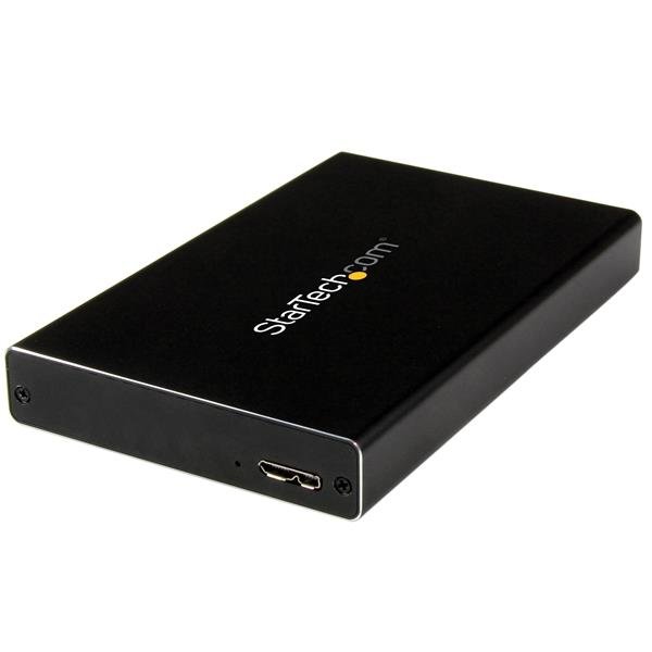 StarTech.com USB 3.0 Universal 2.5in SATA III or IDE Hard Drive Enclosure with UASP - Portable UNI251BMU33