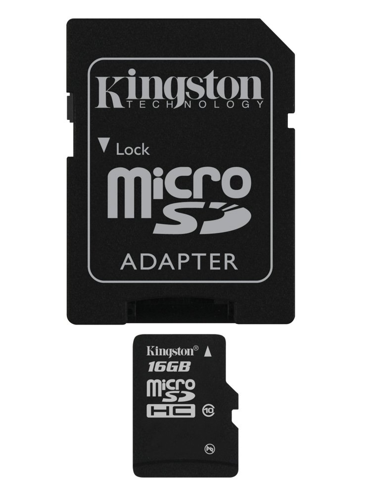 KINGSTON MOBILE Technology 16GB microSDHC UHS Class 10 SDC10/16GBCP
