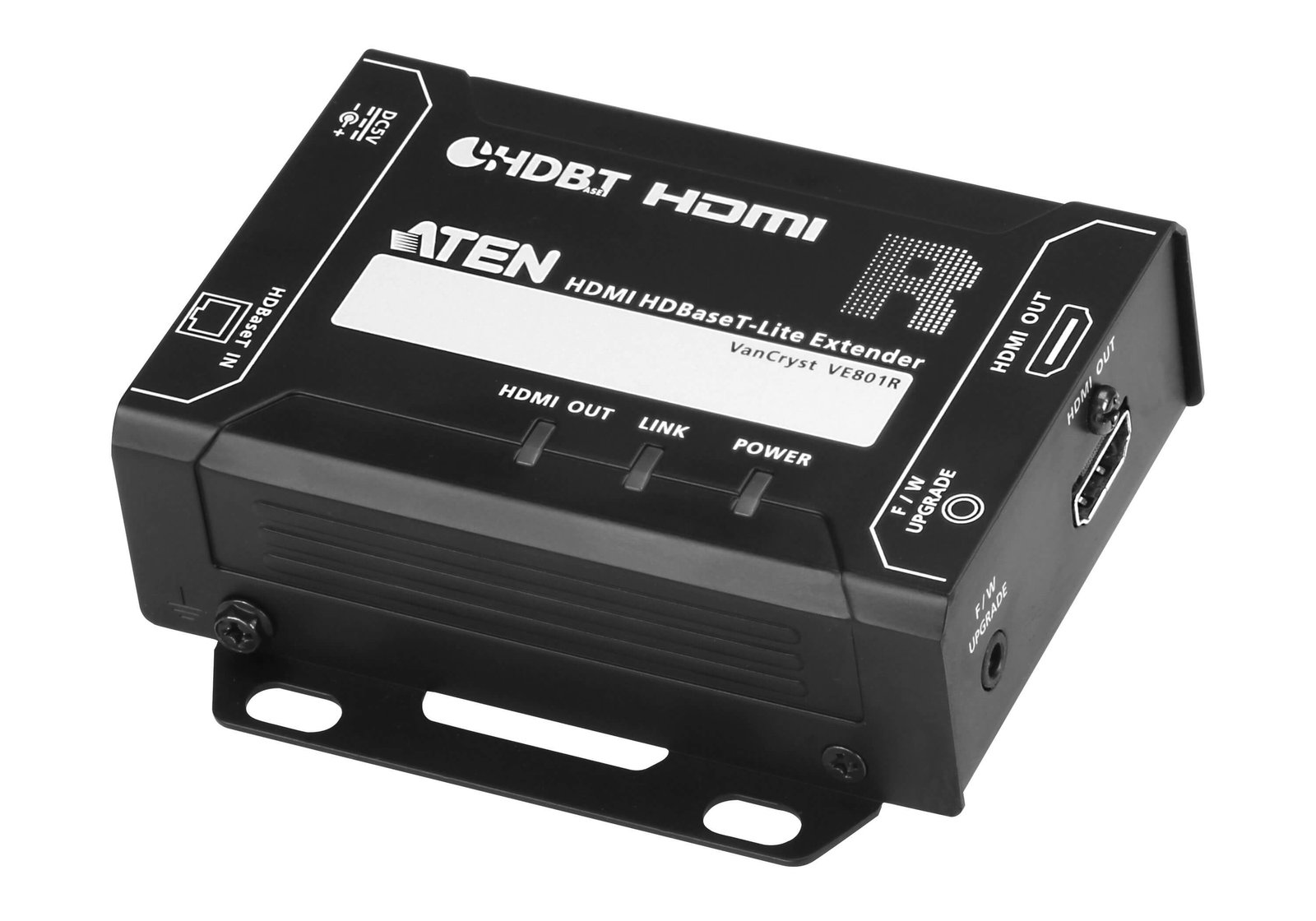 ATEN TECHNOLOGIES HDMI Receiver only over 1 CAT5e/6 Cable (70m) ,4K / HDBaseT-Lite (Class B) VE801R
