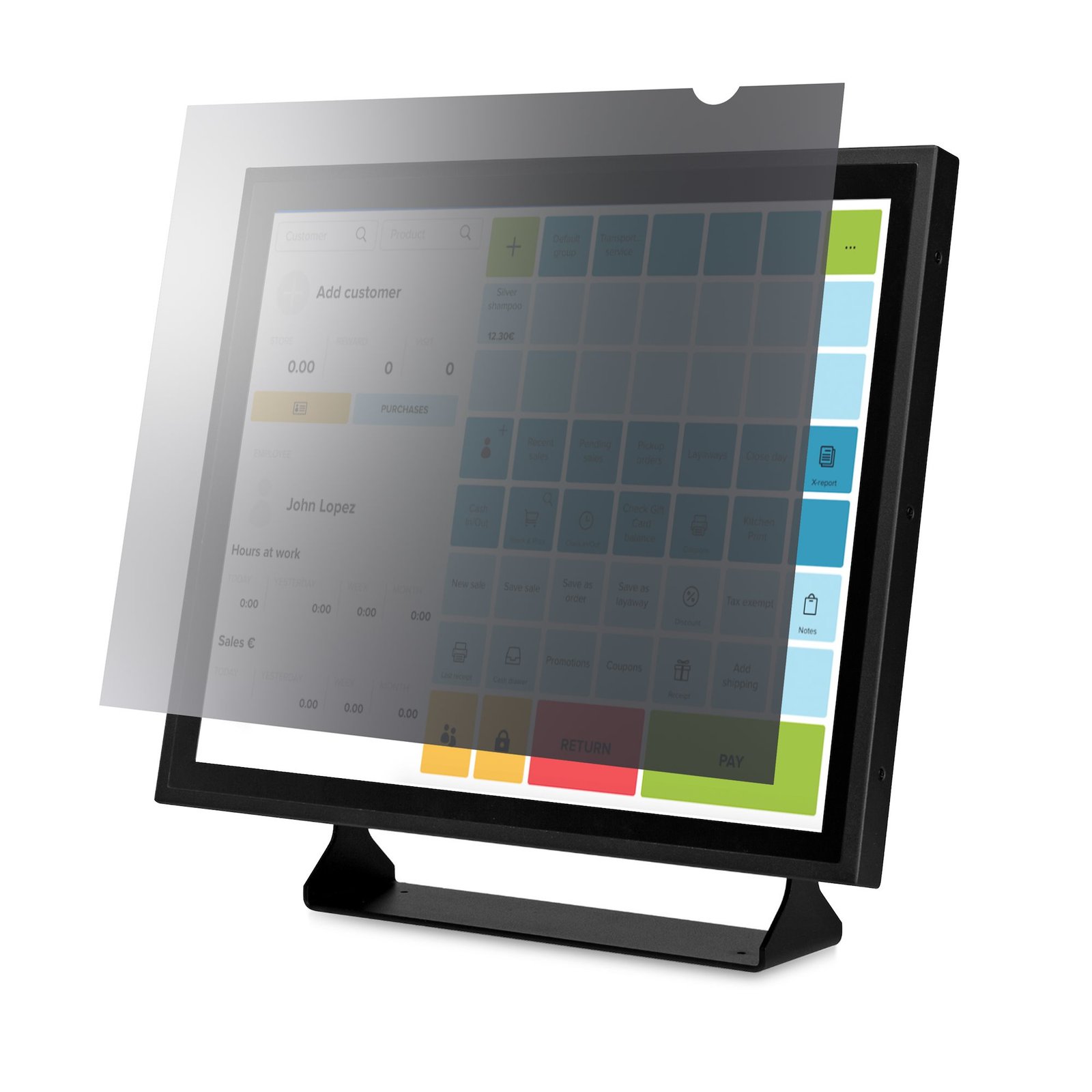 StarTech.com 19-inch 5:4 Computer Monitor Privacy Filter, Anti-Glare Screen w/51% Blue Light 1954PRVCYSCRN